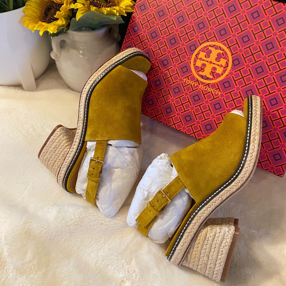 Tory Burch Espadrille Nat Suede - Picture 3 of 9